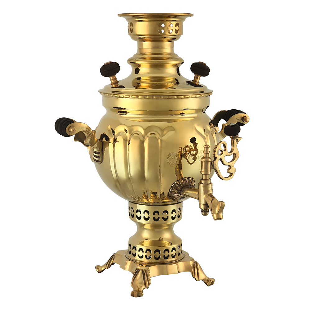 سماور زغالی 3 لیتری آینه عبدی