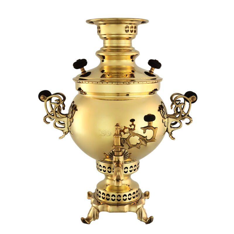 سماور عبدی دسته توری توپی 6 لیتری